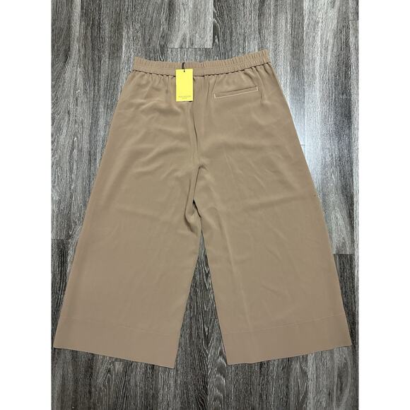 NWT $348 MSRP M.M. Lafleur Women's Light Saddle Everyday Crepe Culotte Pant XL - Picture 5 of 8